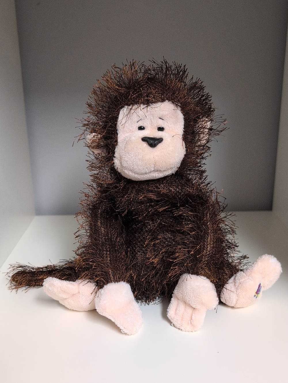 Webkinz First Edition Monkey HM008 No Code Ganz Collectible Plush Classic Y2k
